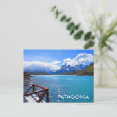 Patagonia Chile Postkarte (Stehend Vorderseite)