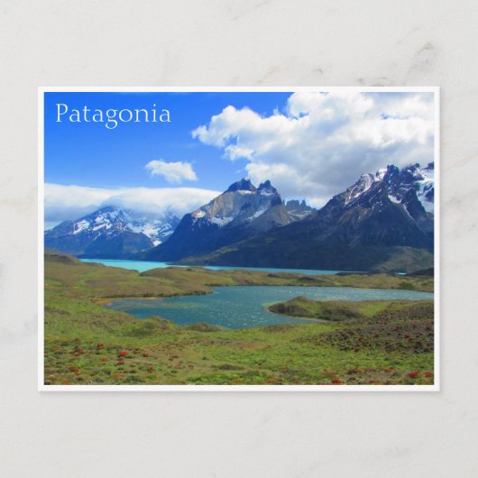 Patagonia lago postkarte (Vorderseite)