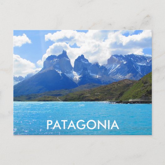 Patagonia Lagos Postkarte (Vorderseite)