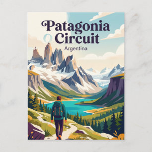 Patagonia O Circuit Argentinien Postkarte