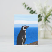 Patagonia Penguin Postkarte (Stehend Vorderseite)