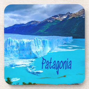 Patagonia South America Glacier and Mountains Getränkeuntersetzer