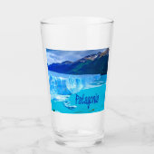 Patagonia South America Glacier and Mountains Glas (Vorderseite)
