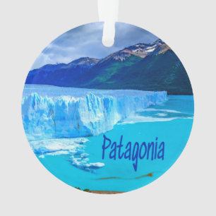 Patagonia South America Glacier und Berge Ornament