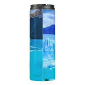 Patagonia South America Glacier und Berge Thermosbecher (Rückseite)