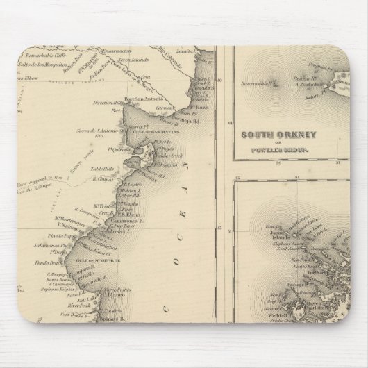 Patagonia South Orkney oder Powell's Group Mousepad (Vorne)