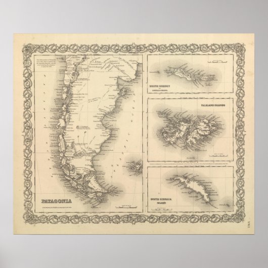 Patagonia South Orkney oder Powell's Group Poster (Vorne)