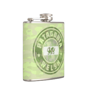 Patagonia Welsh Camouflage Flag Flachmann
