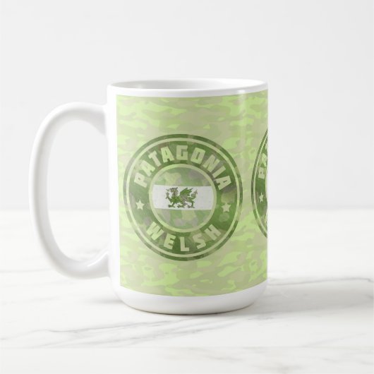 Patagonia Welsh Camouflage Flag Kaffeetasse (Links)