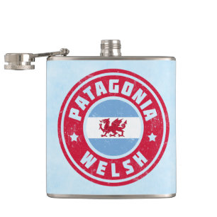 Patagonia Welsh Flag Hipflask Flachmann