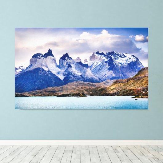 Patagonie Leinwanddruck (Insitu (Holzboden))