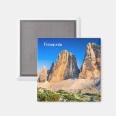 Patagonie Magnet (Vorderseite/Rückseite)