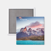 Patagonie Magnet (Vorderseite/Rückseite)