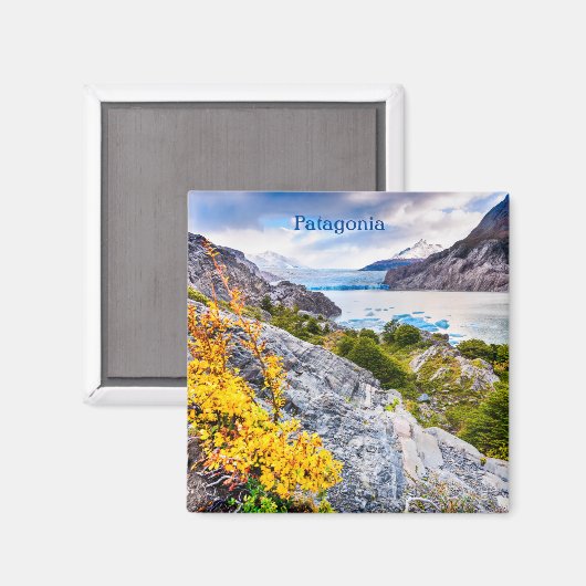Patagonie Magnet (Vorderseite/Rückseite)