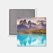 Patagonie Magnet (Vorderseite/Rückseite)