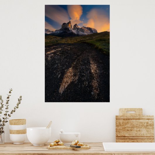 Patagonie Poster (Küche)