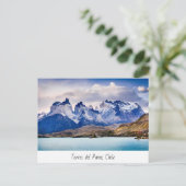 Patagonie Postkarte (Stehend Vorderseite)