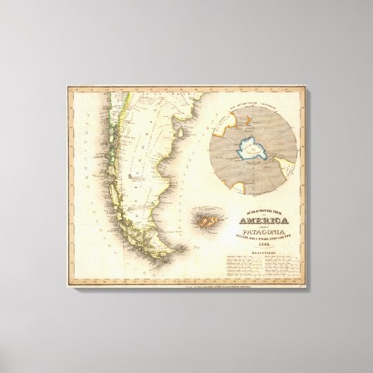 Patagonien, Argentinien Leinwanddruck (Vorderseite)