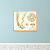 Patagonien, Argentinien Leinwanddruck (Insitu (Holzboden))