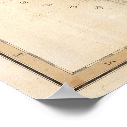 Patagonien, Argentinien Poster (Ecke)