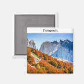 Patagonien Magnet (Vorderseite/Rückseite)
