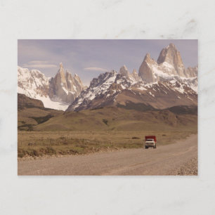Patagonien, Weg nach El Chaltén Postkarte
