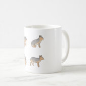 Patagonischer Mara-Zauber Kaffeetasse (VorderseiteRechts)
