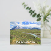Patagonischer Pampa Postkarte (Stehend Vorderseite)