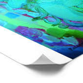 Patanjali Bleu Poster (Ecke)