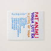 PATANJALI Yoga Sutra Zusammenstellungs-Liste Puzzle (Horizontal)