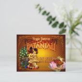 PATANJALI - Yoga Sutras Postkarte (Stehend Vorderseite)