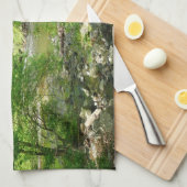 Patapsco River View Maryland Nature Fotografy Geschirrtuch (Viertel Falte)