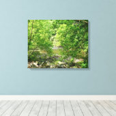 Patapsco River View Maryland Nature Fotografy Leinwanddruck (Insitu (Holzboden))