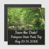 Patapsco River View Maryland Nature Fotografy Magnetkarte (Vorne/Hinten)