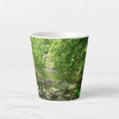 Patapsco River View Maryland Nature Fotografy Milchtasse (Vorderseite)