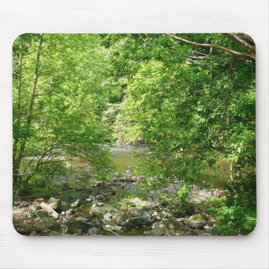 Patapsco River View Maryland Nature Fotografy Mousepad (Vorne)