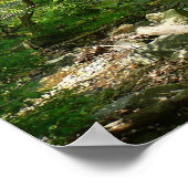 Patapsco River View Maryland Nature Fotografy Poster (Ecke)