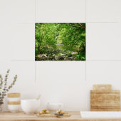 Patapsco River View Maryland Nature Fotografy Poster (Küche)