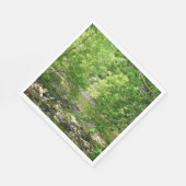 Patapsco River View Maryland Nature Fotografy Serviette (Ecke)