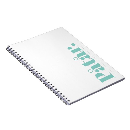 Påtår-Notebook Notizblock (Rechte Seite)