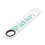 Påtår Sky Aquamariner Bar Key (Rückseite Schrägansicht)