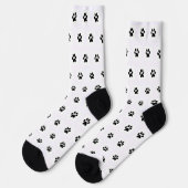 Patas de gato  socken (Linkes Detail)