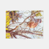 Patas ist Up a Tree Fleecedecke (Vorderseite (Horizontal))