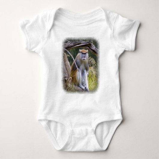 Patas Monkey Baby Strampler (Vorderseite)