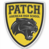 PATCH American High School Aufkleber (Vorderseite)