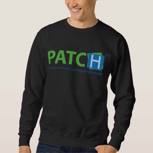 PATCH-Crewneck Sweatshirt (Vorderseite)