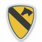 Patch für die Cavalry Division Aufkleber (Vorderseite)