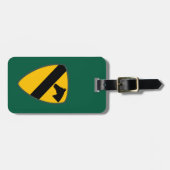 Patch für die Cavalry Division Gepäckanhänger (Vorderseite horizontal)