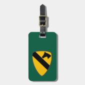 Patch für die Cavalry Division Gepäckanhänger (Vorderseite vertikal)