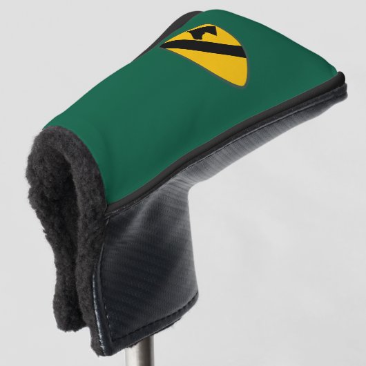 Patch für die Cavalry Division Golf Headcover (3/4 Vorderseite)